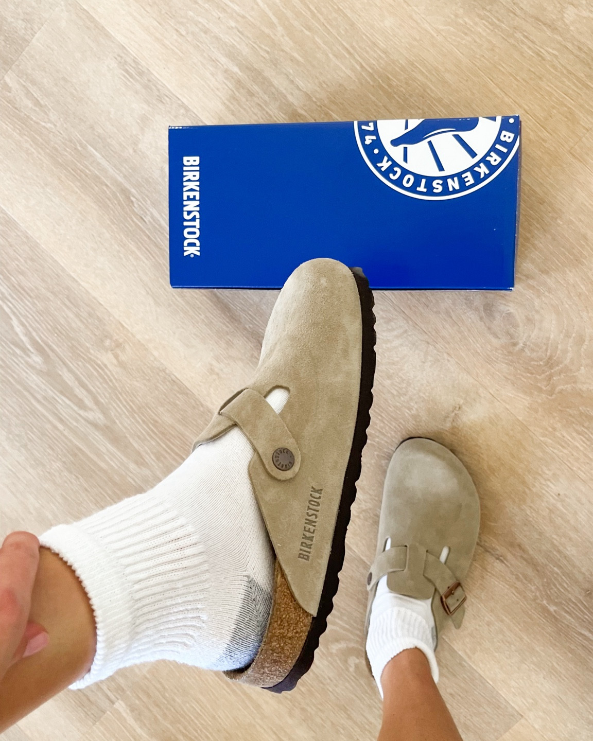 Obsessed with Birkenstocks for fall 