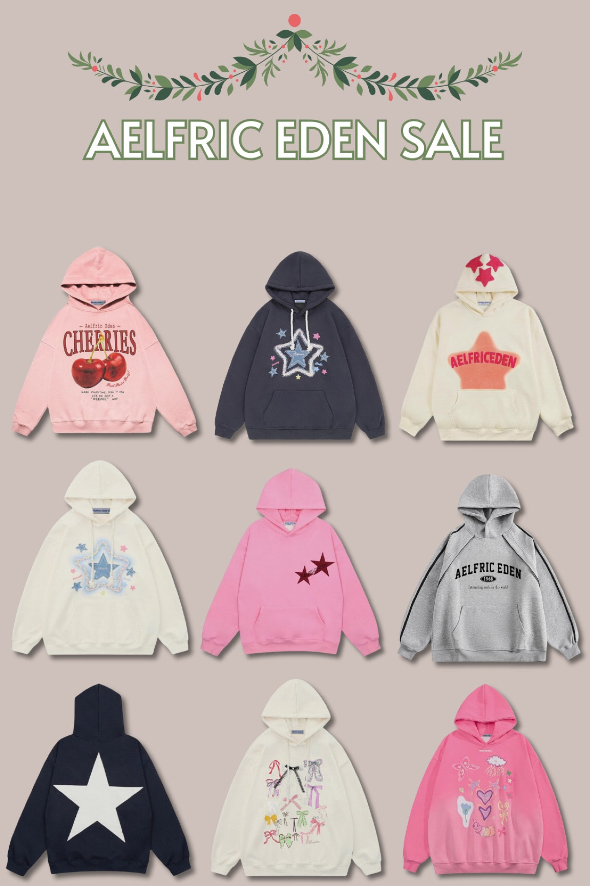 The it girl hoodie this year! These Aelfric Eden sweatshirts and are cool and trendy my college and jr high kids want them! Lots on sale on Amazon for Black Friday and cyber Monday so be sure the buy them asap 

#LTKFindsUnder50 #LTKGiftGuide #LTKCyberWeek