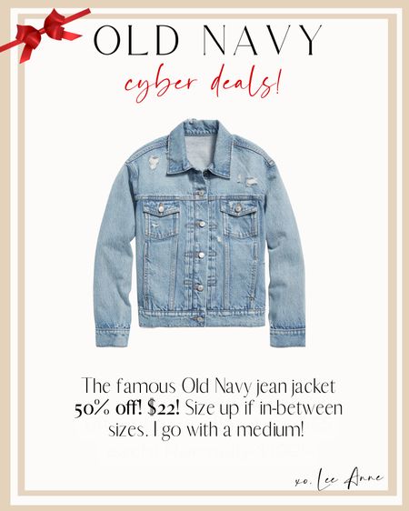 Old Navy cyber deal! $22 for the best jacket!

#LTKHoliday #LTKGiftGuide