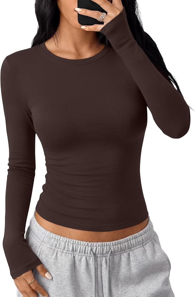 Trendy Queen Cotton Long Sleeve Shirts for Women | Amazon (US)