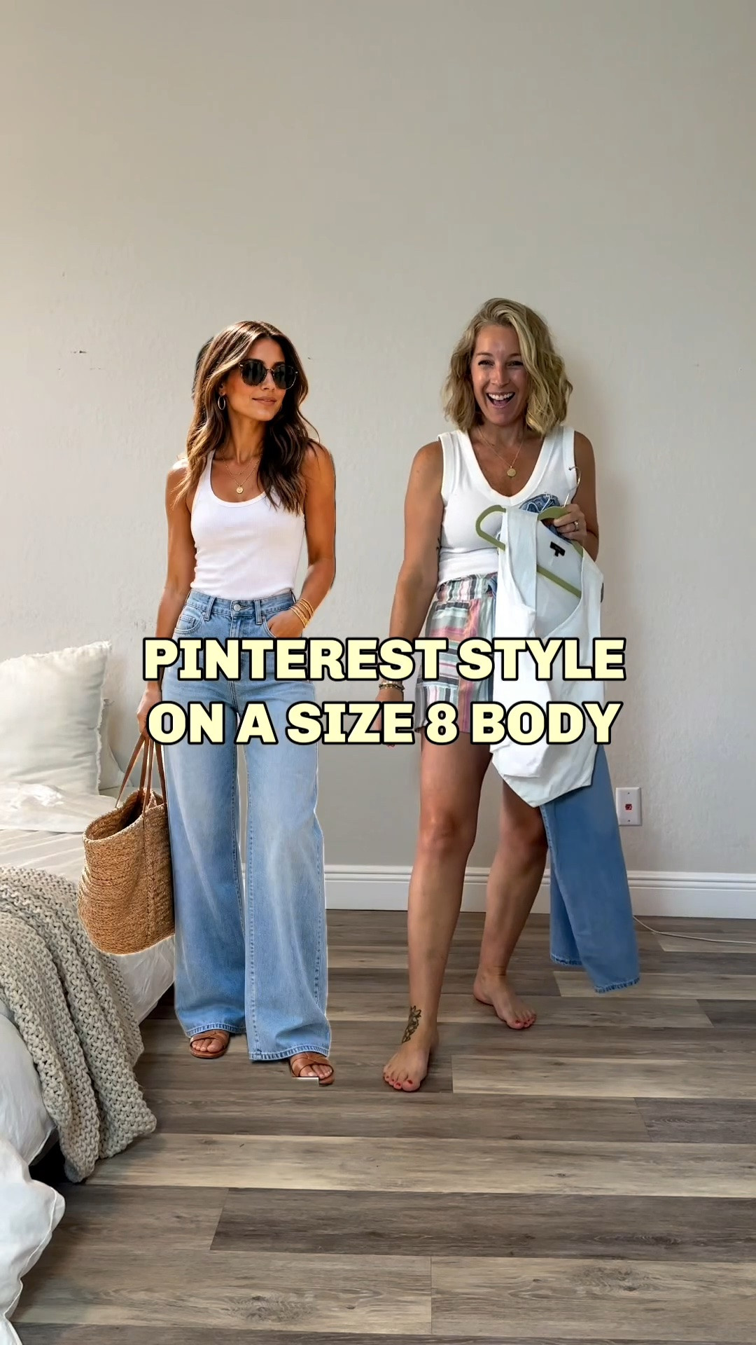 Taking a Pinterest outfit and leveling it up a tad. Small vest and 29 regular jeans. Love this uniform tho!! 
Original outfit: medium tank and large shorts

#LTKootd #LTKgrwm #LTKMidsize