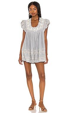 Free People Cutie Pie Romper in Periwinkle from Revolve.com | Revolve Clothing (Global)