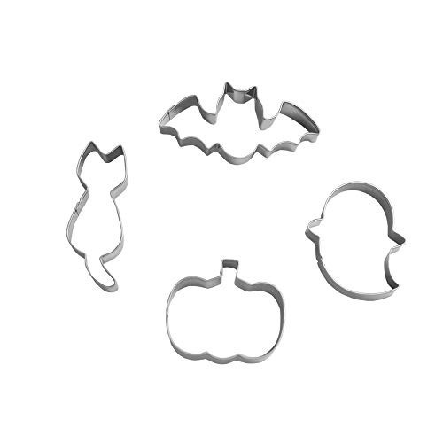 Keewah Small Halloween Cookie Cutter Set, from 2.2” to 3.1” - 4 Piece - Stainless Steel | Amazon (US)