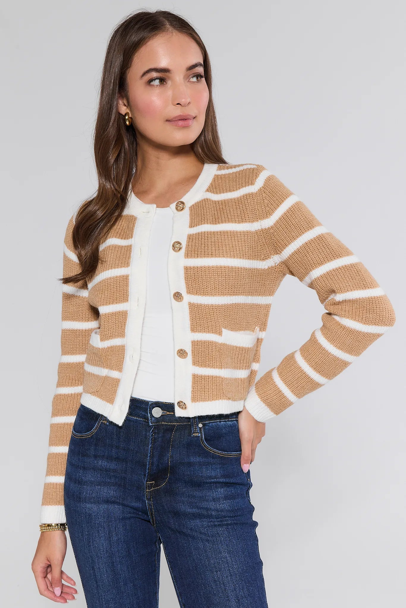 Dayna Cardigan- Tan | Avara