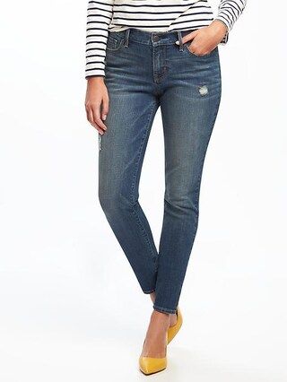 Mid-Rise Curvy Skinny Jeans for Women | Old Navy US
