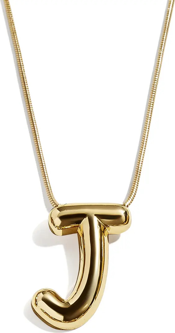 Bubble Initial Pendant Necklace | Nordstrom