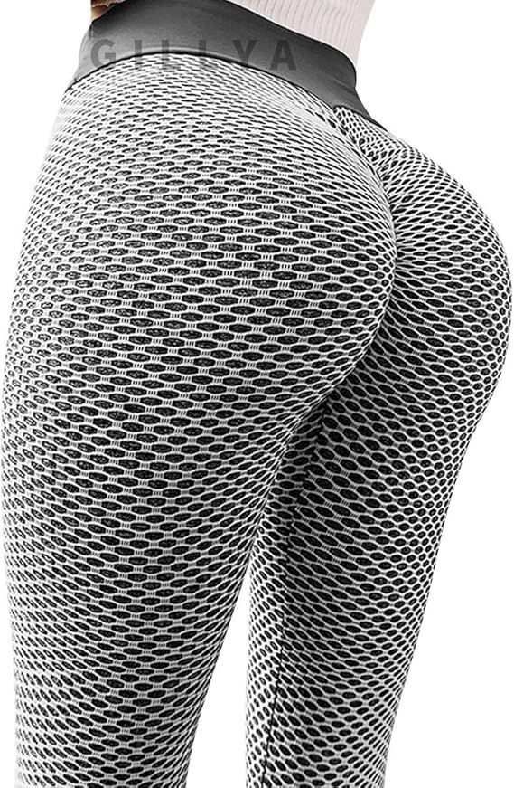 GILLYA Butt Lift Yoga Pants Ruched Butt Leggings Butt Lift Textured High Waisted Booty Lifting An... | Amazon (US)