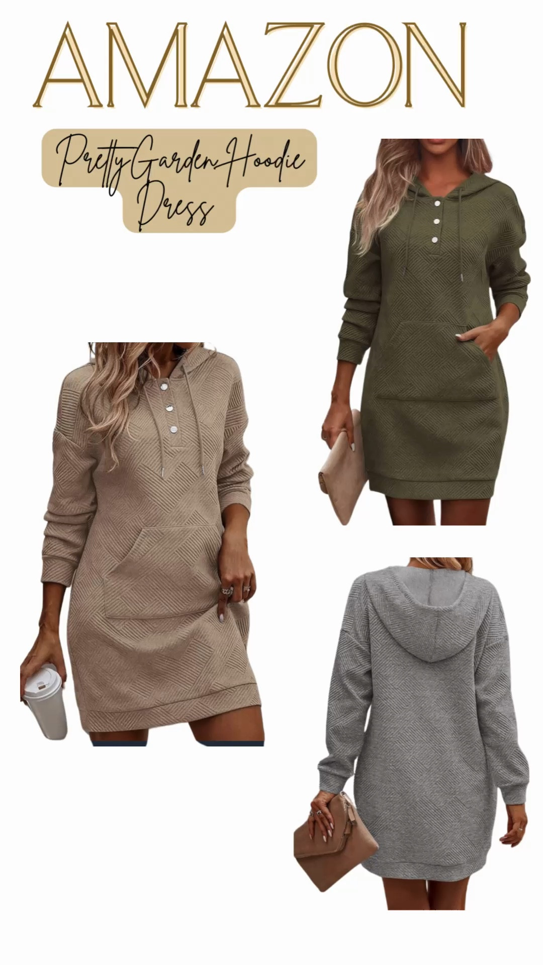 PrettyGarden Hoodie Dress … trending for Fall/Winter🤍

#Fall/winteroutfit 

#LTKFindsUnder50 #LTKSeasonal #LTKStyleTip