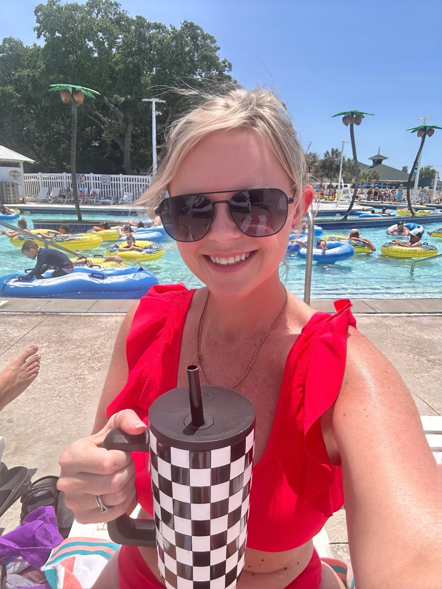 Beach days at the call wouldn’t be complete without my simple modern Tumblr and my Amazon sunglasses. Also affordable swim suit that I found at SHEIN. Excited for summer.

#LTKSaleAlert #LTKFindsUnder50 #LTKMidsize