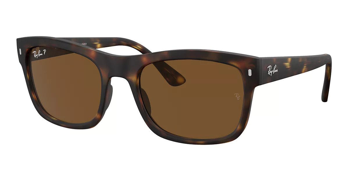 Ray-Ban RB4428 Polarized 894/57 Men's Sunglasses Tortoiseshell Size 56 | SmartBuyGlasses Global