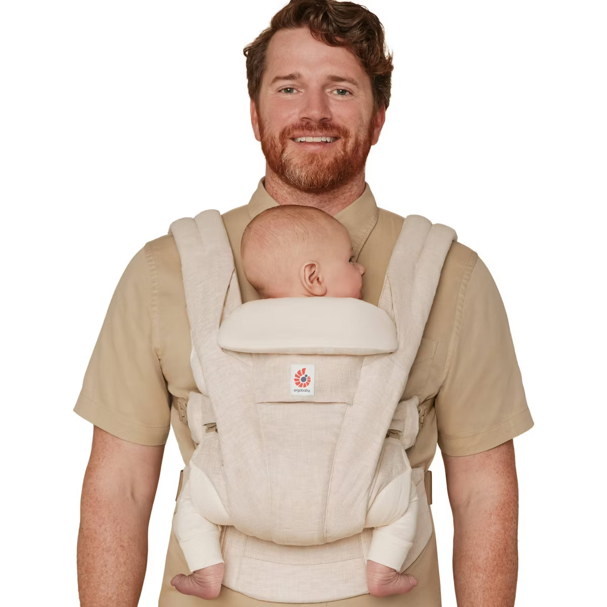 Ergobaby Omni Deluxe Linen All-in-One Baby Carrier - Natural Linen | Target