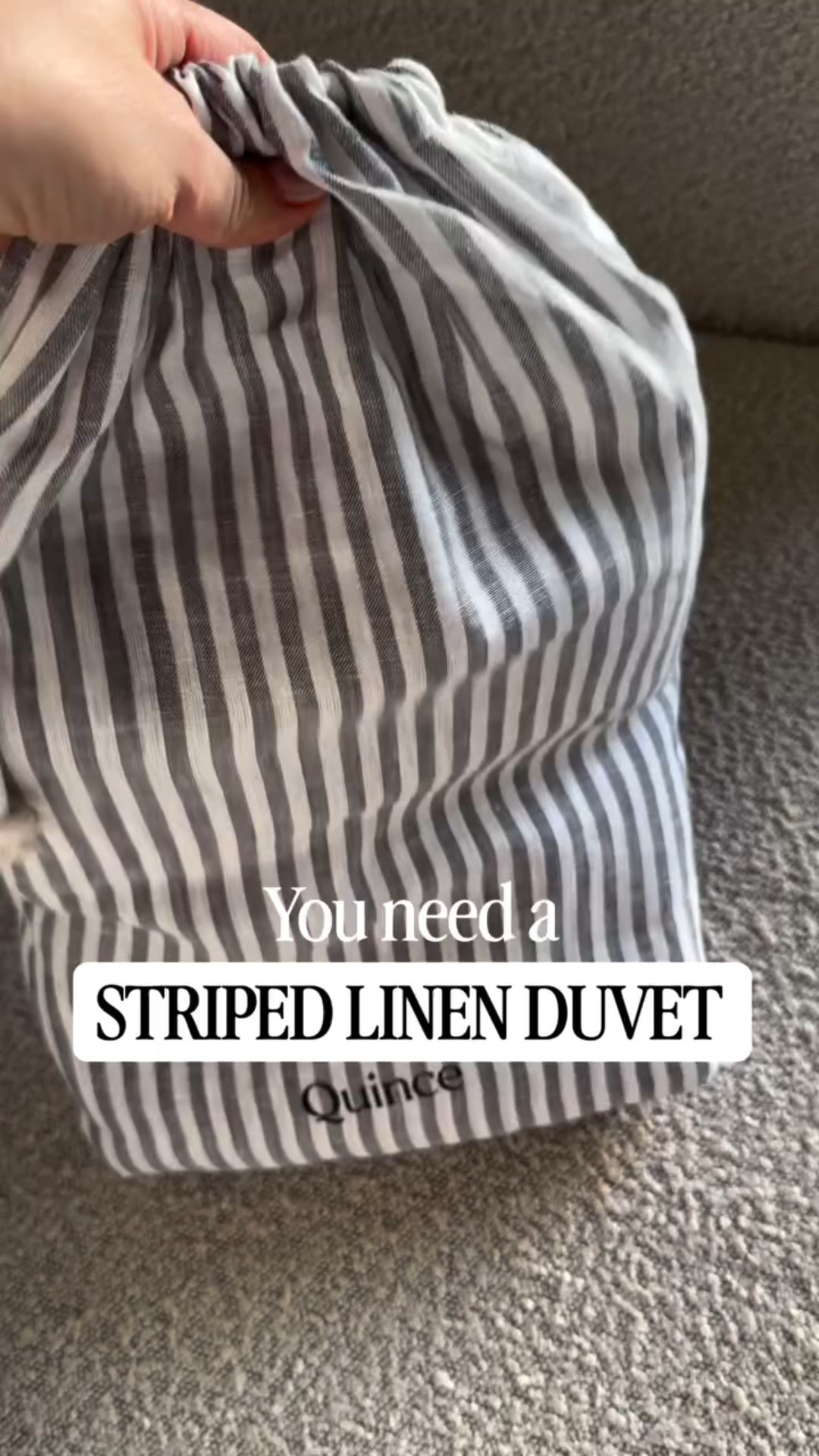 There’s just something about a striped duvet — clean, classic, and still totally modern. This one from @onequince is giving effortless, elevated bedroom vibes without the designer price tag. The fabric feels luxe, the pattern is timeless, and it instantly makes the whole room look more pulled together.

New customers get 10% off with my code INFG-25YOURDESIGNERBFF10

#onequince #QuincePartner #homedecor #bedroomstyle #cozyhome @onequince