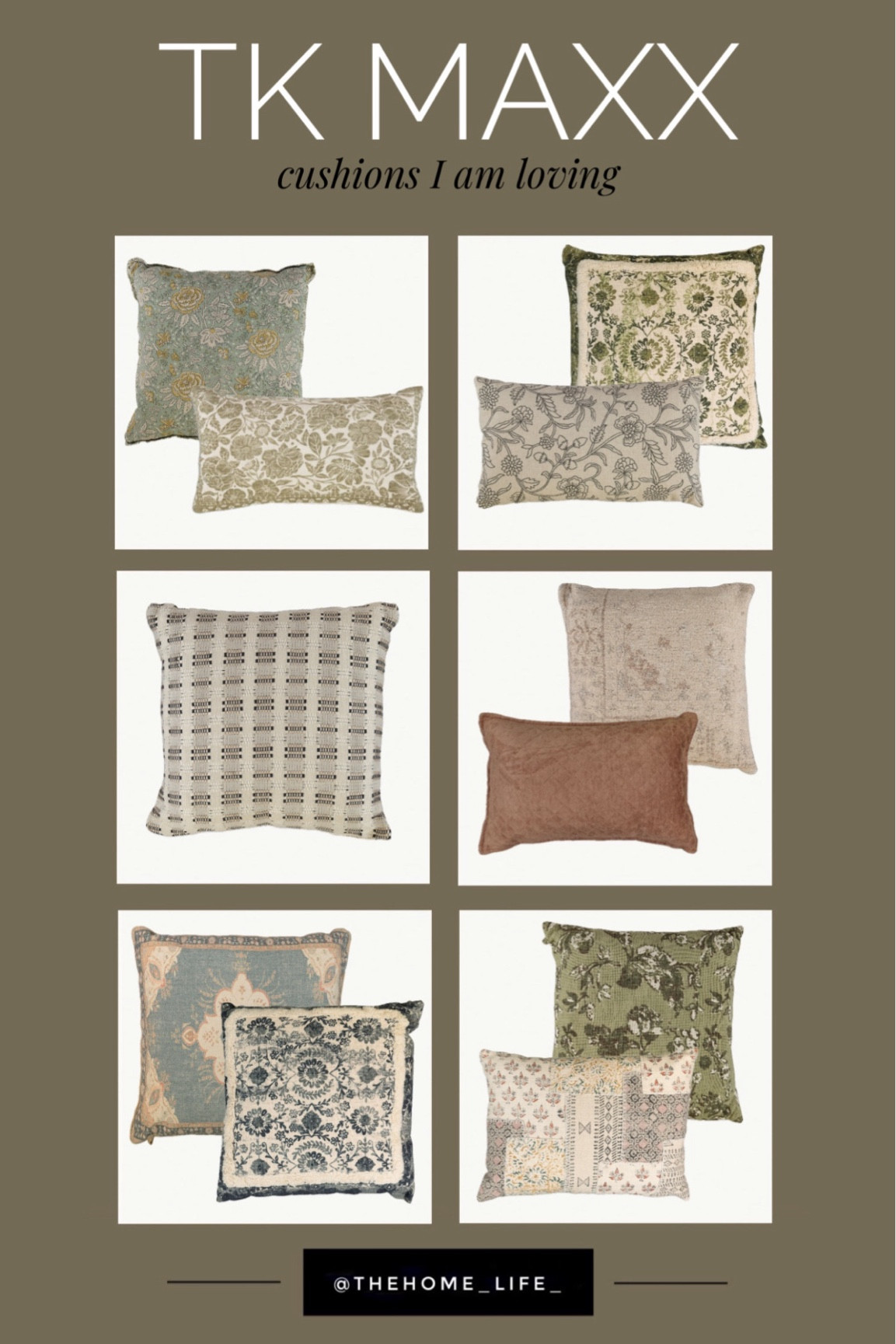 Some really lovely cushions in TK Maxx at the moment! All under £20!

#LTKeurope #LTKhome #LTKuk