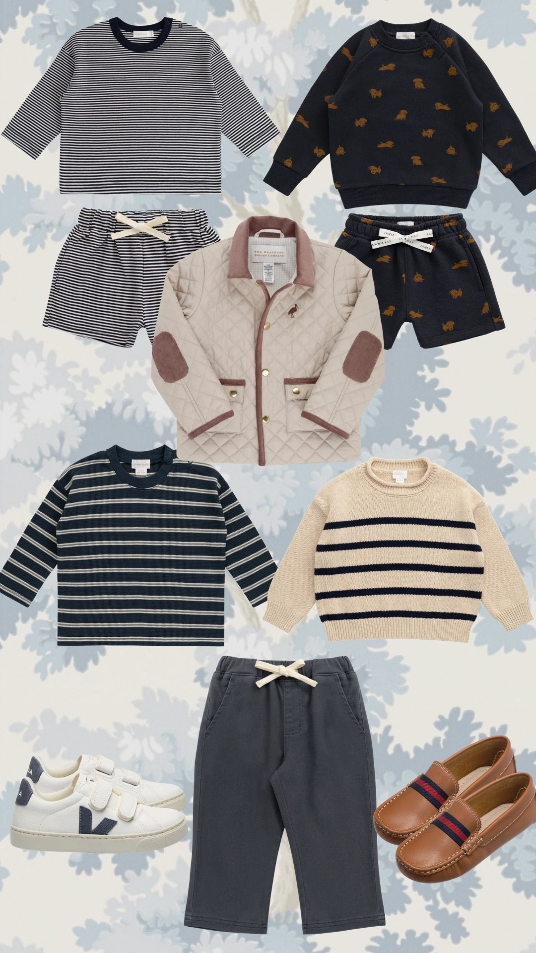 The sweetest boys looks from @Jamie Kay 🤍 They’re currently having a sale on select items… code THANKYOU takes 25% off