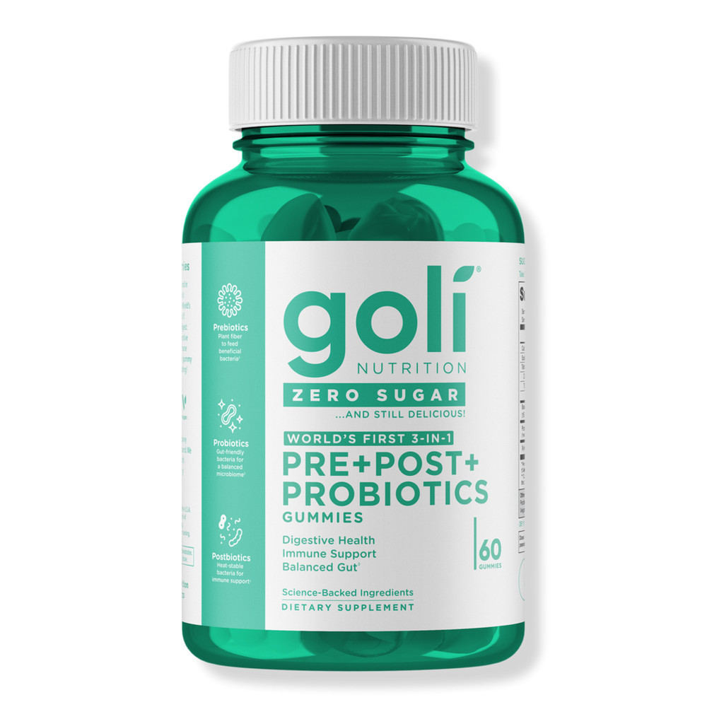 Goli Nutrition Zero Sugar Probiotic+ Gummies | Ulta