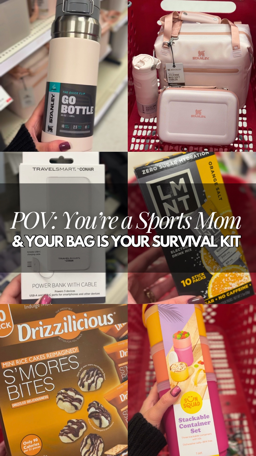 POV: Your sports mom bag = survival mode 🧢⚽️

From Stanley hydration to snacks that keep everyone happy (and a few sanity savers for me 😅), these are my game day must-haves. 

Linking everything from Target 🎯 so you can build your own sideline survival kit! 🙌🏻


#TargetPartner @Target #Target

#LTKmomlife #LTKTravel #LTKSaleAlert