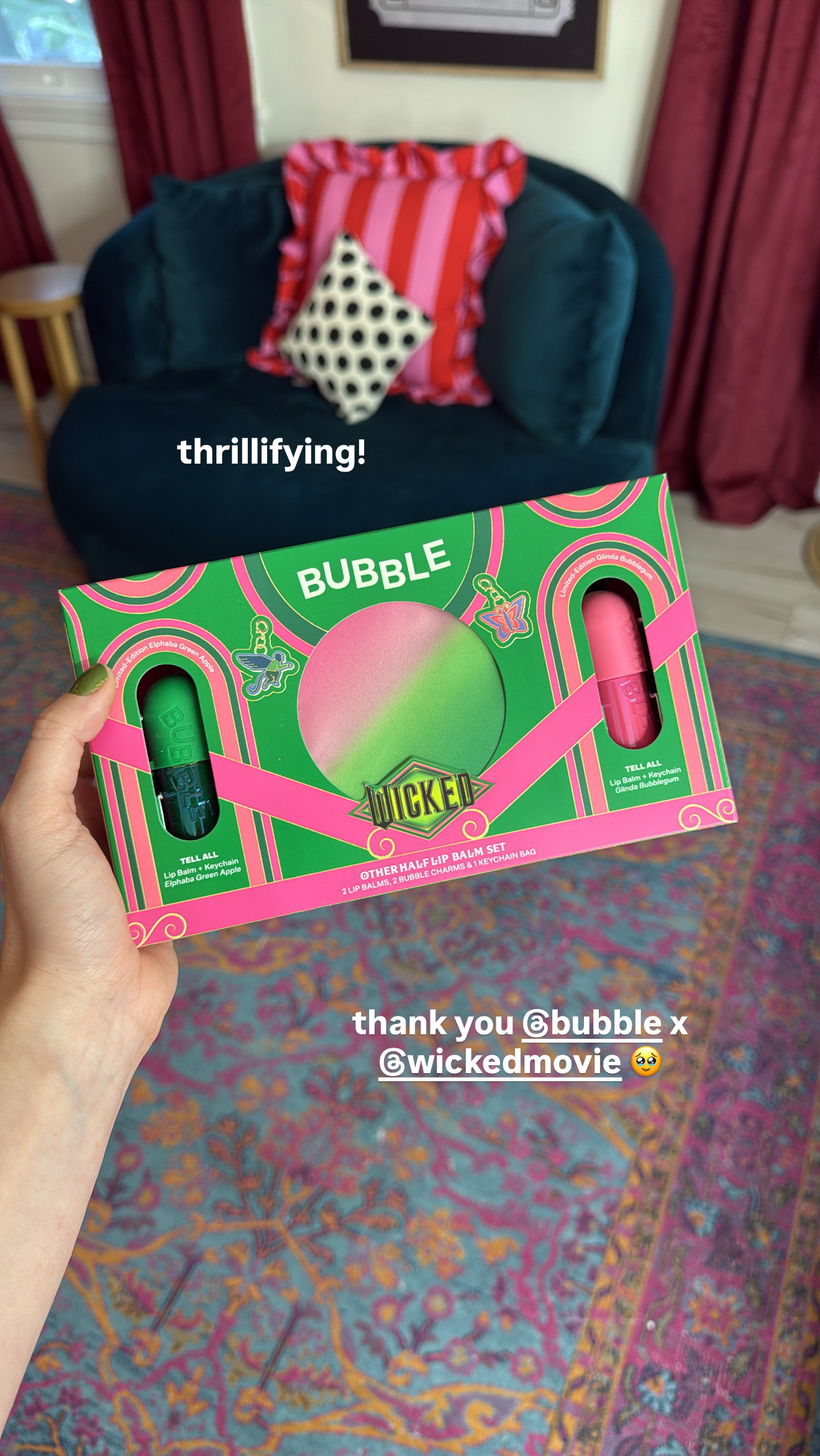 for all my wicked + beauty lovers out there 🩷💚 // lip balm set, limited edition wicked bag, cruelty free 

 #LTKFindsUnder50 #LTKStyleTip #LTKBeauty