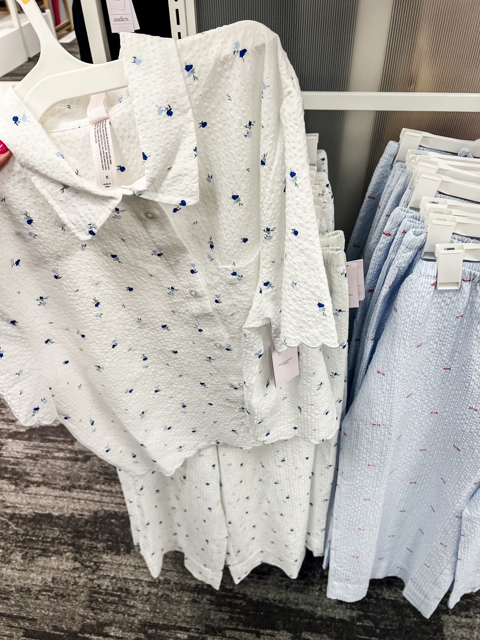Have been waiting for these new scalloped pjs to be online from Target!!! They are SO pretty! 

#LTKStyleTip #LTKMidsize #LTKFindsUnder50
