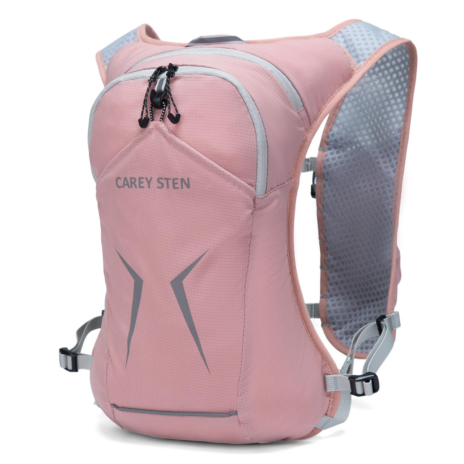Carey Sten Lightweight Running Hydration Backpack, 1.5L Water Bag Running Vest for Marathon, Hiking & Cycling, Breathable Adjustable Design, Unisex | Amazon (US)