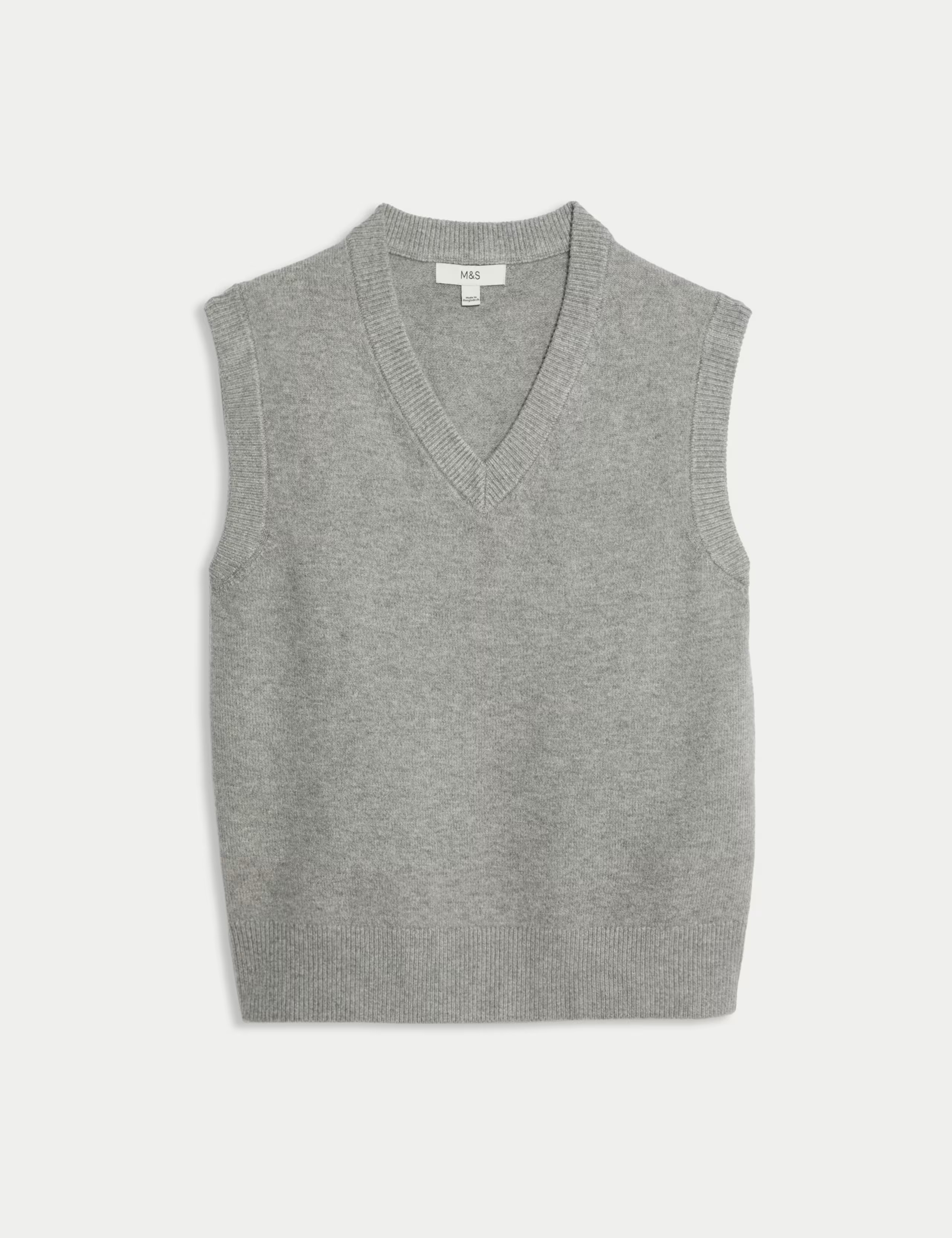 Air Yarn V-Neck Tabard | Marks & Spencer (UK)
