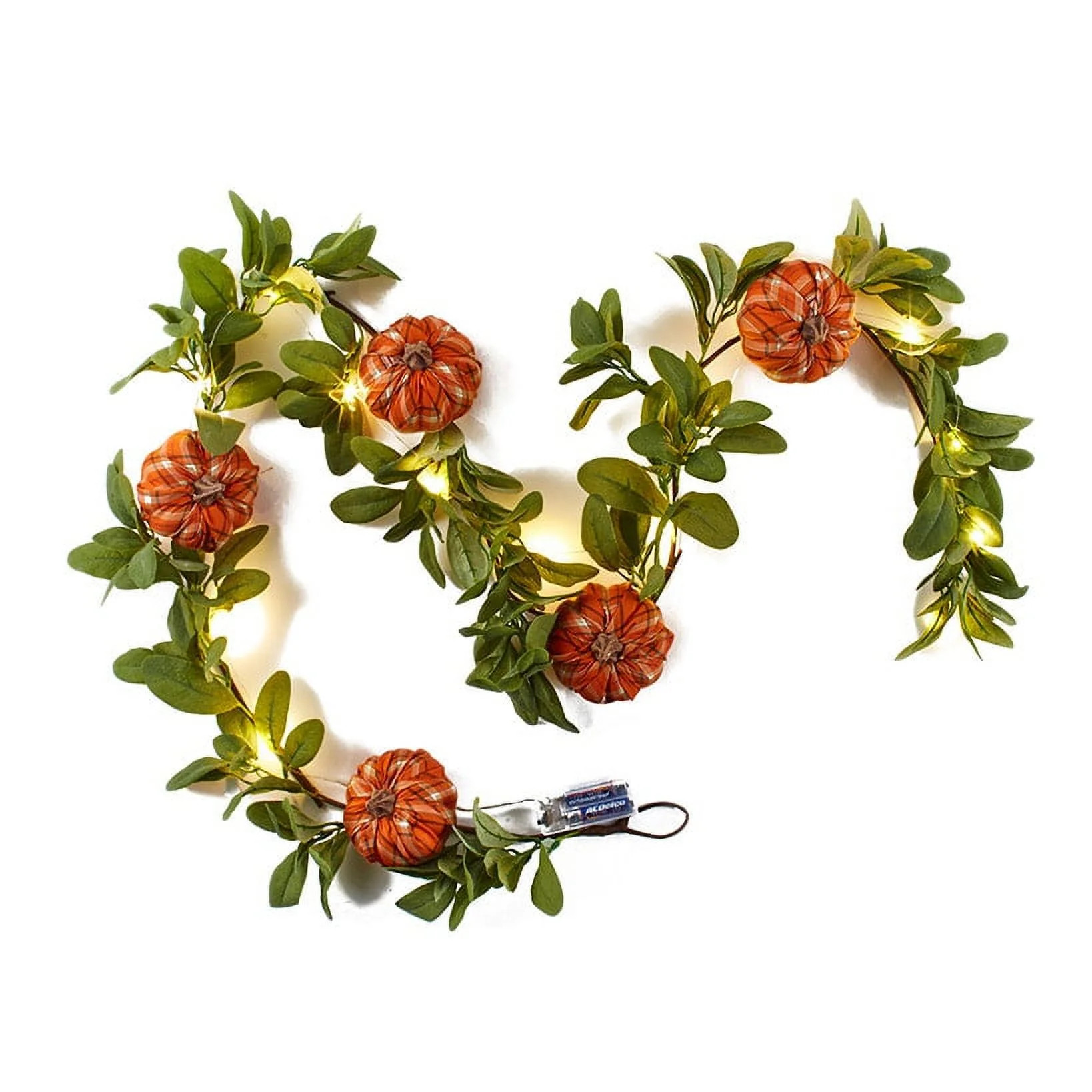 Harvest Plaid Decor - Garland | Walmart (US)