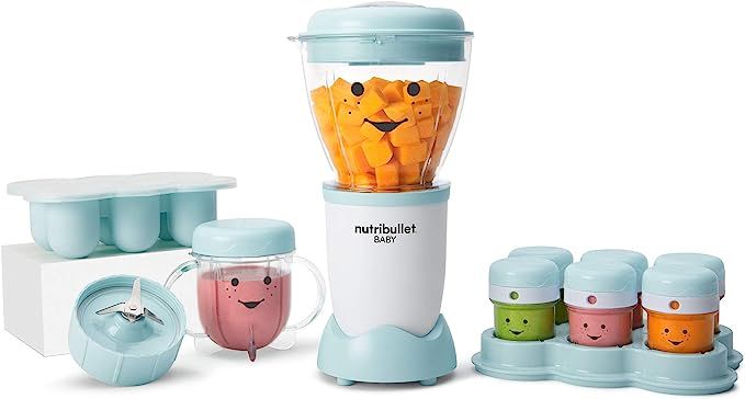 NutriBullet NBY-50100 Baby Complete Food-Making System, 32-Oz, Blue | Amazon (US)