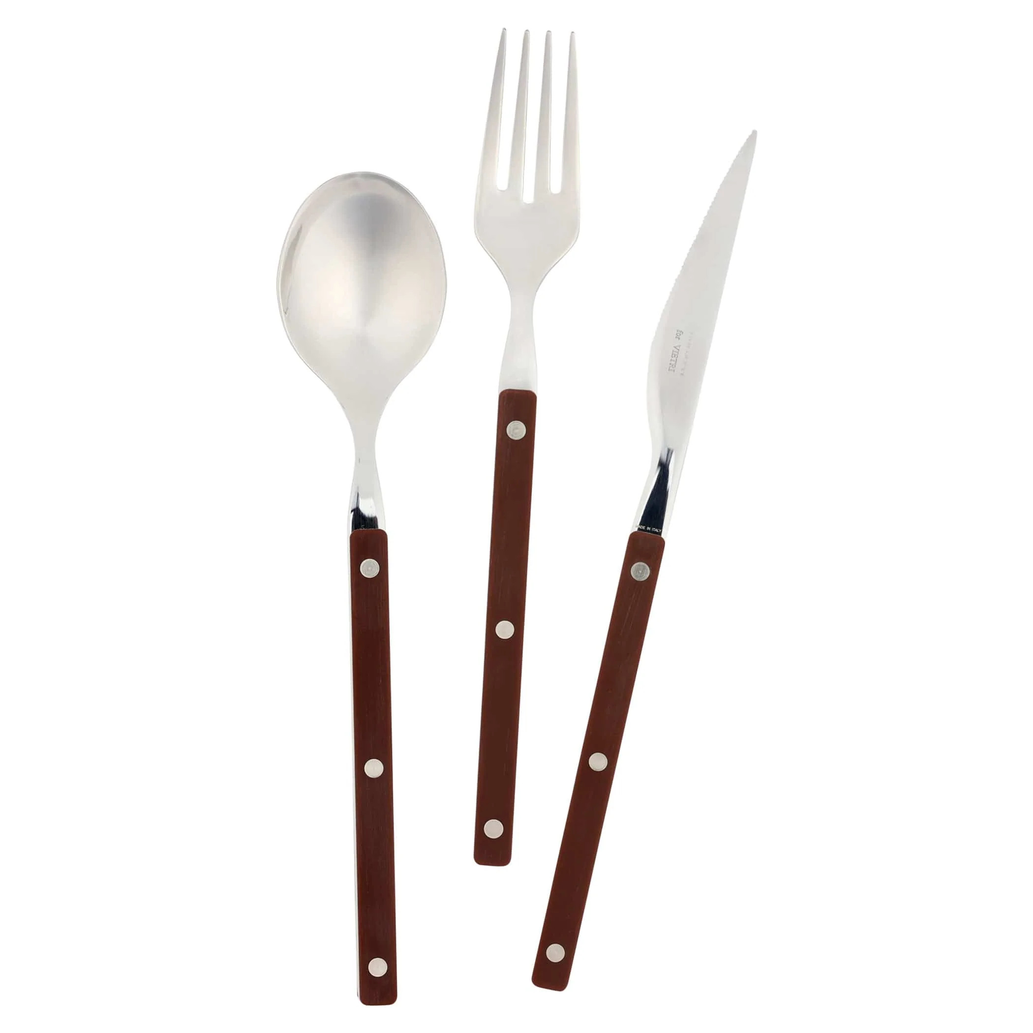 Pastello Brown Three-Piece Place Setting | VIETRI