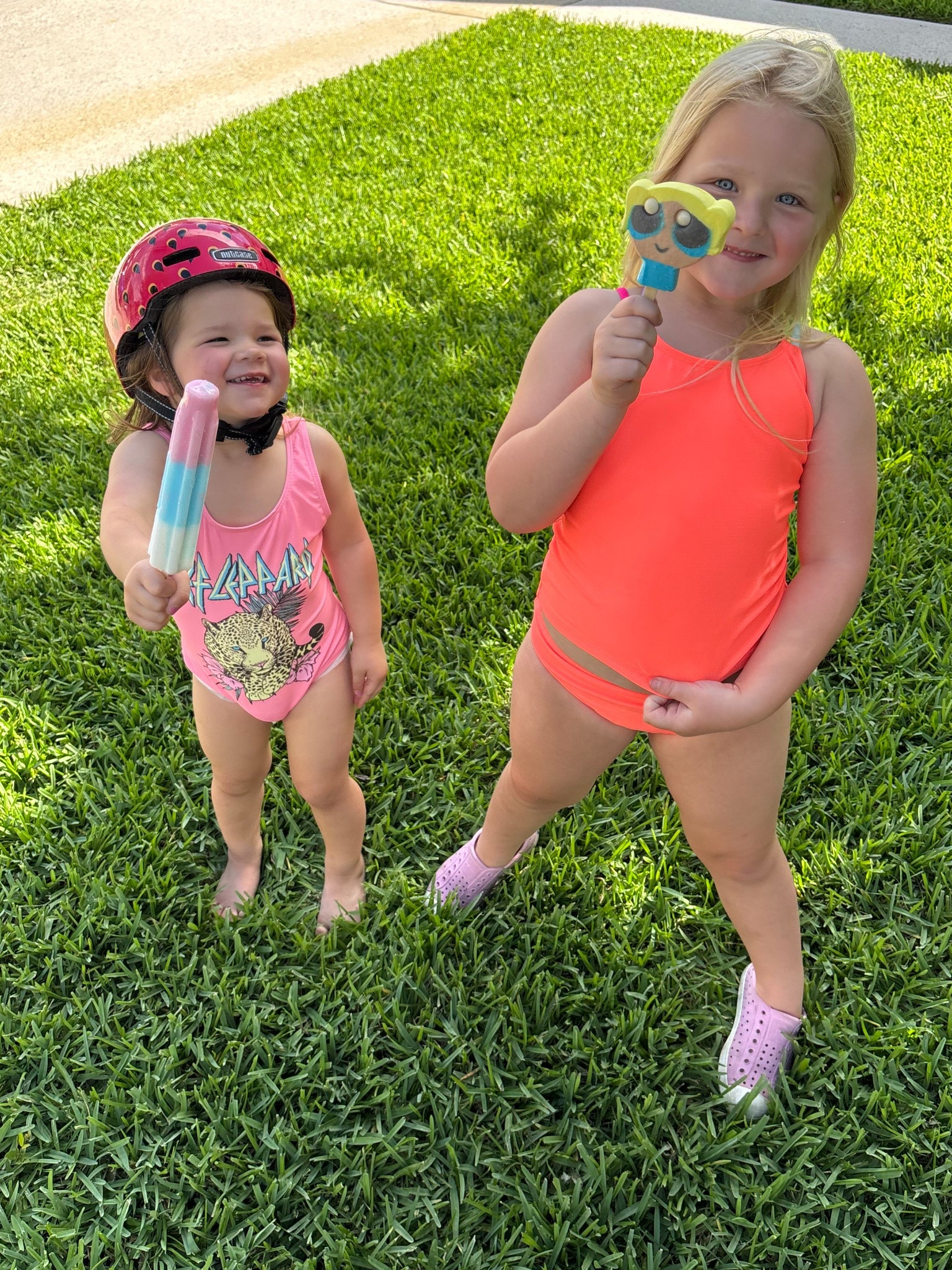 The girls picked out some swimsuits this weekend and while these aren’t the swimsuits I personally would’ve chosen, I did find several cute ones in store!! I’ll link both and maybe that helmet accent piece too 😆

#LTKFindsUnder50 #LTKSeasonal #LTKKids