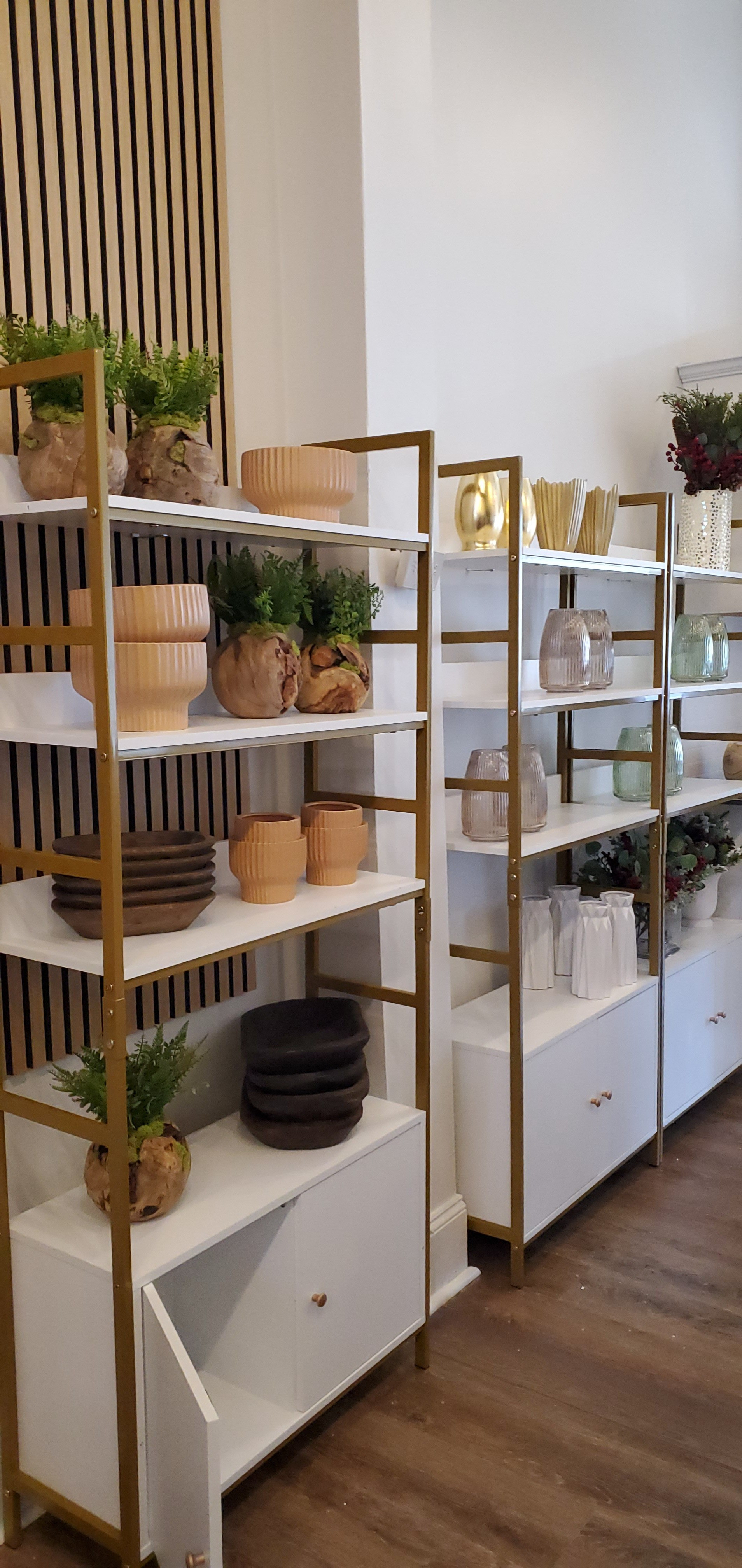 Beautiful bookshelves with 2 doors and gold frame!

#LTKHome #LTKCyberWeek #LTKFindsUnder100