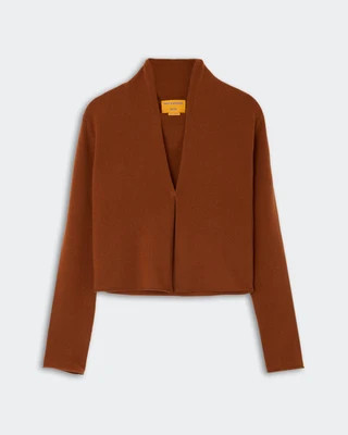 Stealth Cardigan - Burnt Sienna | Guest In Residence