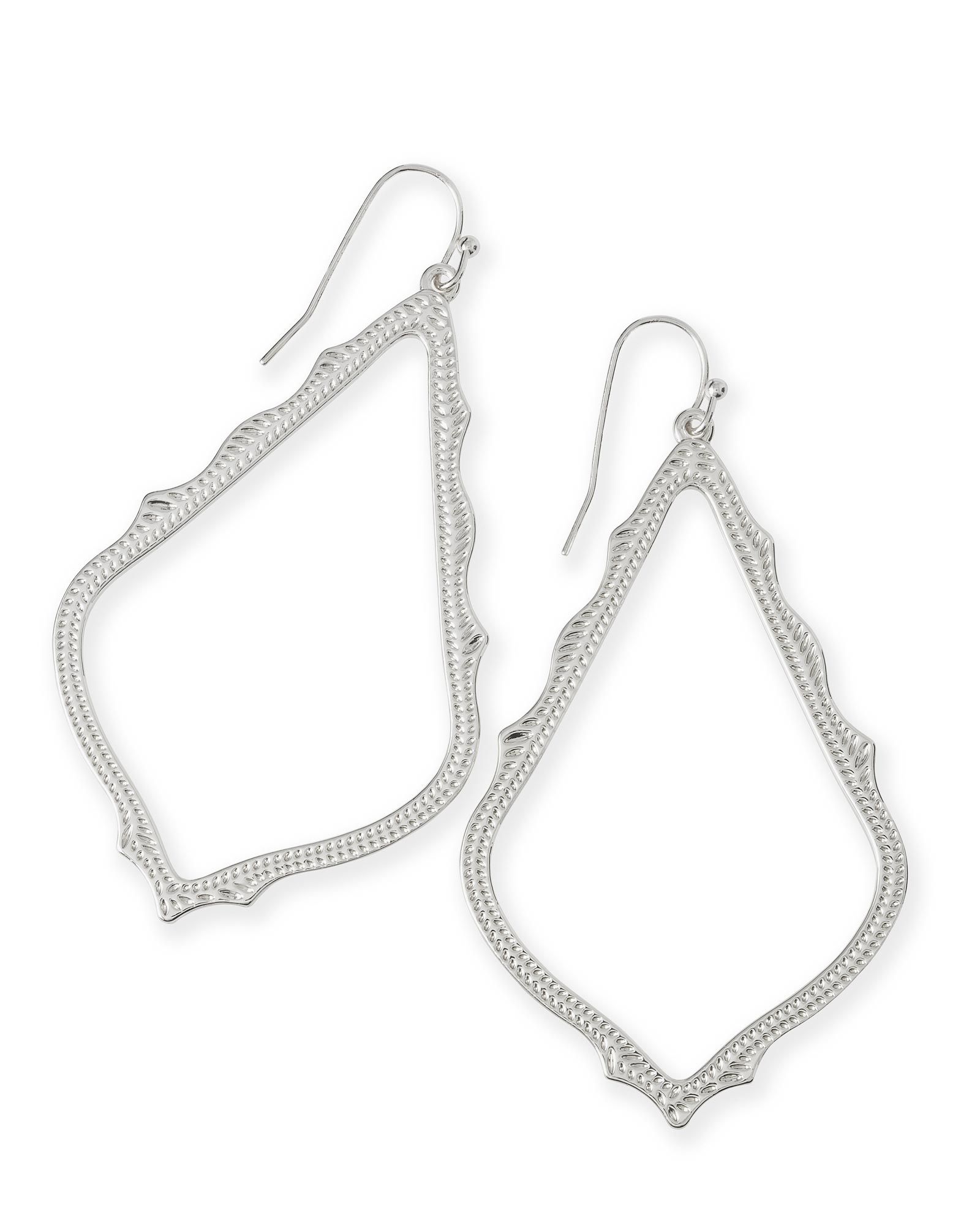 Sophee Drop Earrings in Silver | Kendra Scott