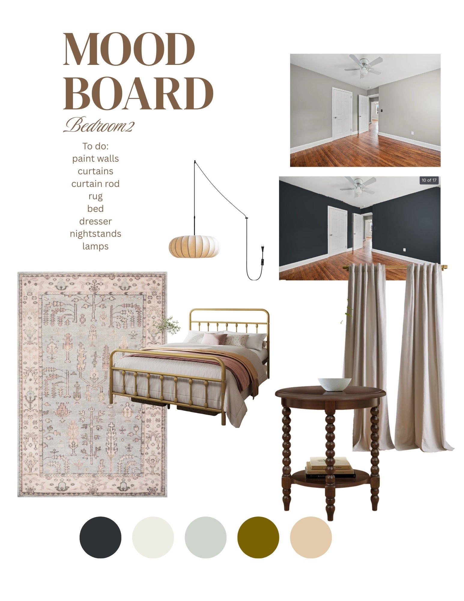 Our new Airbnb has three bedrooms and this is the interior design inspiration for the second room!

#LTKHome