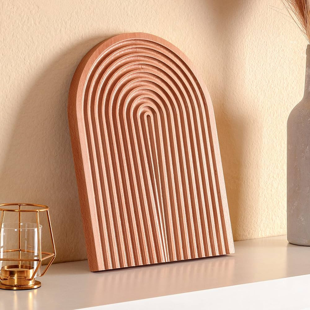 Elevate Your Home Decor with Our Wooden Decorative & Serving Tray | Perfect for Coffee Table, Van... | Amazon (US)