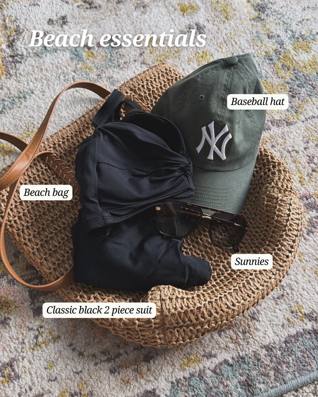 M's beach essentials! 

 #LTKdayinmylife #LTKSeasonal #LTKTravel