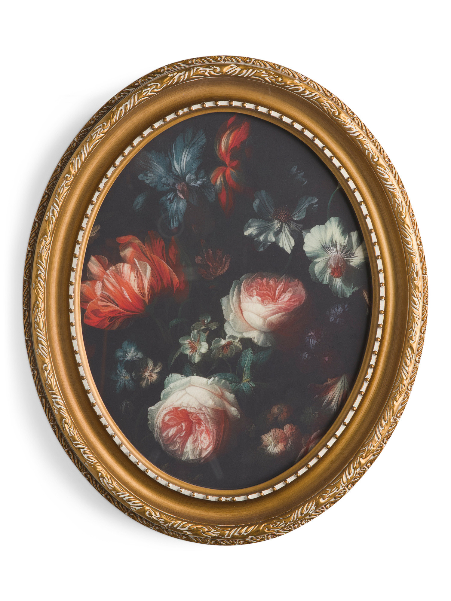 14x16 Dark Floral Bouquet Print Wall Art | TJ Maxx