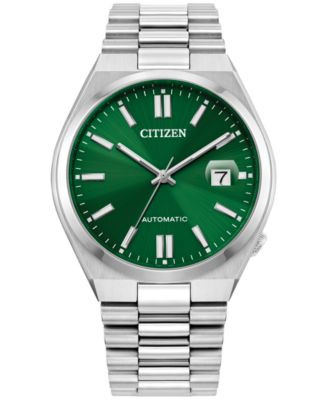 Citizen Men's Tsuyosa Automatic Stainless Steel Bracelet Watch 40mm - Macy's | Macy's