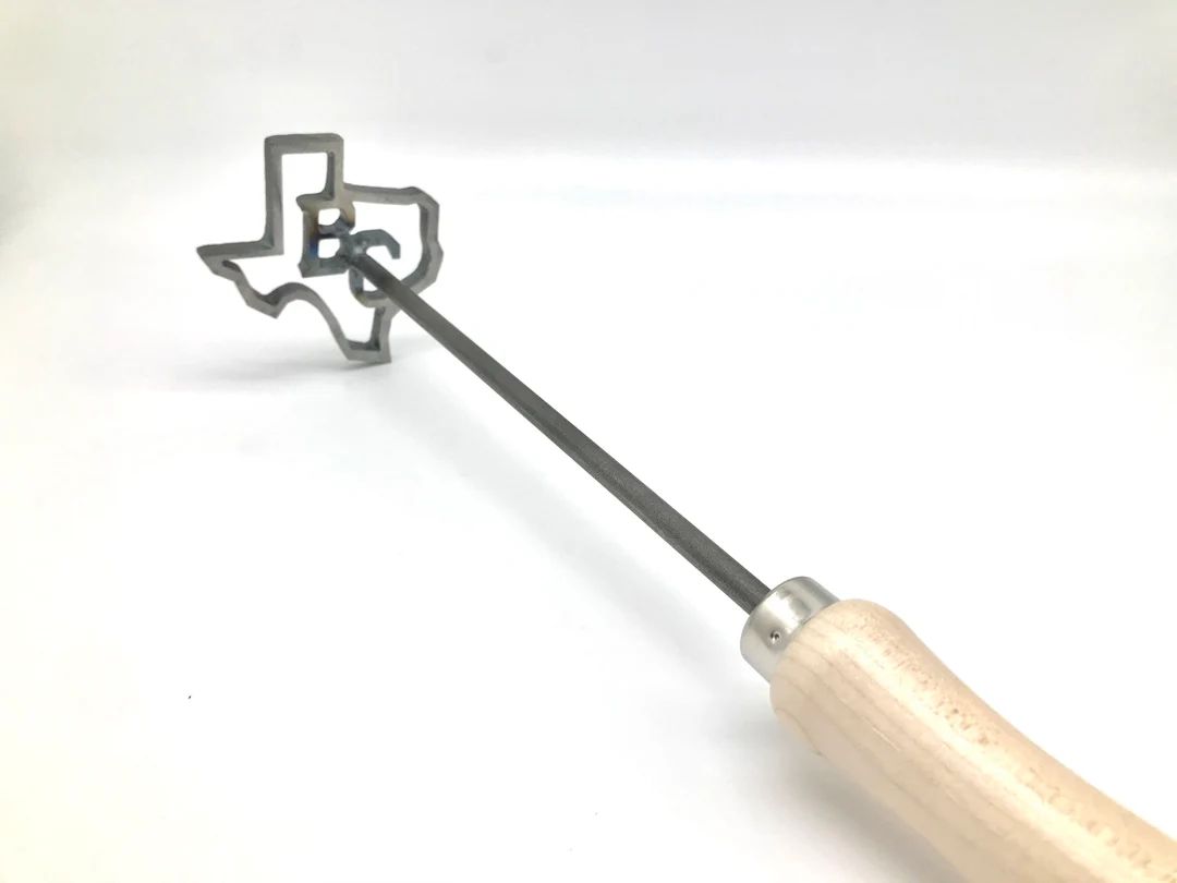 Custom Branding Iron: Texas State and Star With 2 Initials made in the USA Wedding Unity Ceremony... | Etsy (US)