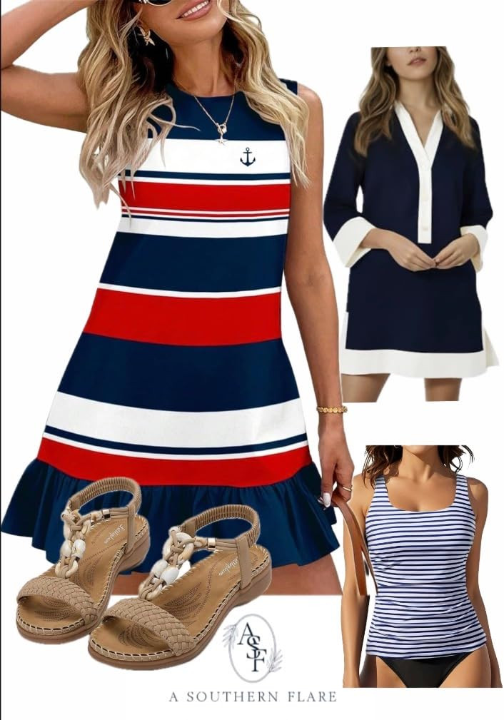 Disamer Womens Summer Dress 2026 Casual Button Down V Neck Sleeveless Boho Floral Beach Sundresse... | Amazon (US)