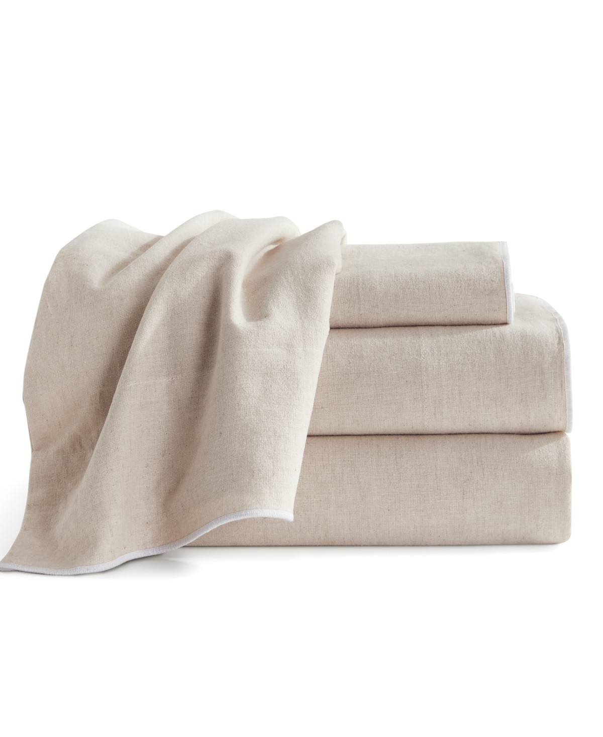 Dkny Pure Washed Linen Cotton 4-Pc. Sheet Set, Queen - Linen | Macy's