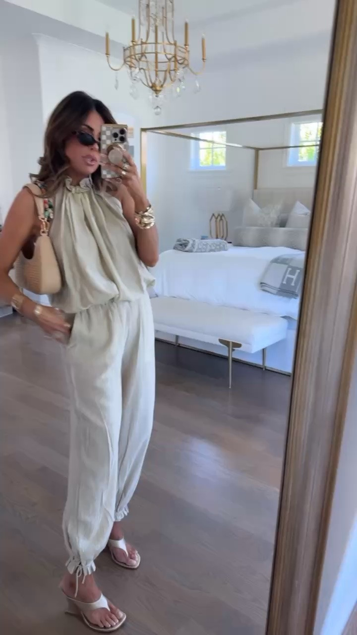 Wearing a size small in top and size medium in pants! 

Zara finds, Zara fashion, Spring outfits, Matching set, Summer outfits, Spring outfits 2026, Date Night Outfits, Vacation outfits beach, Emily Ann Gemma

#LTKgrwm #LTKootd #LTKSeasonal