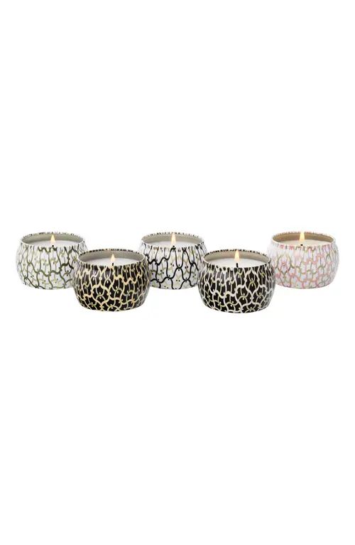Voluspa Maison Set of 5 Mini Tin Candles in Pink at Nordstrom | Nordstrom