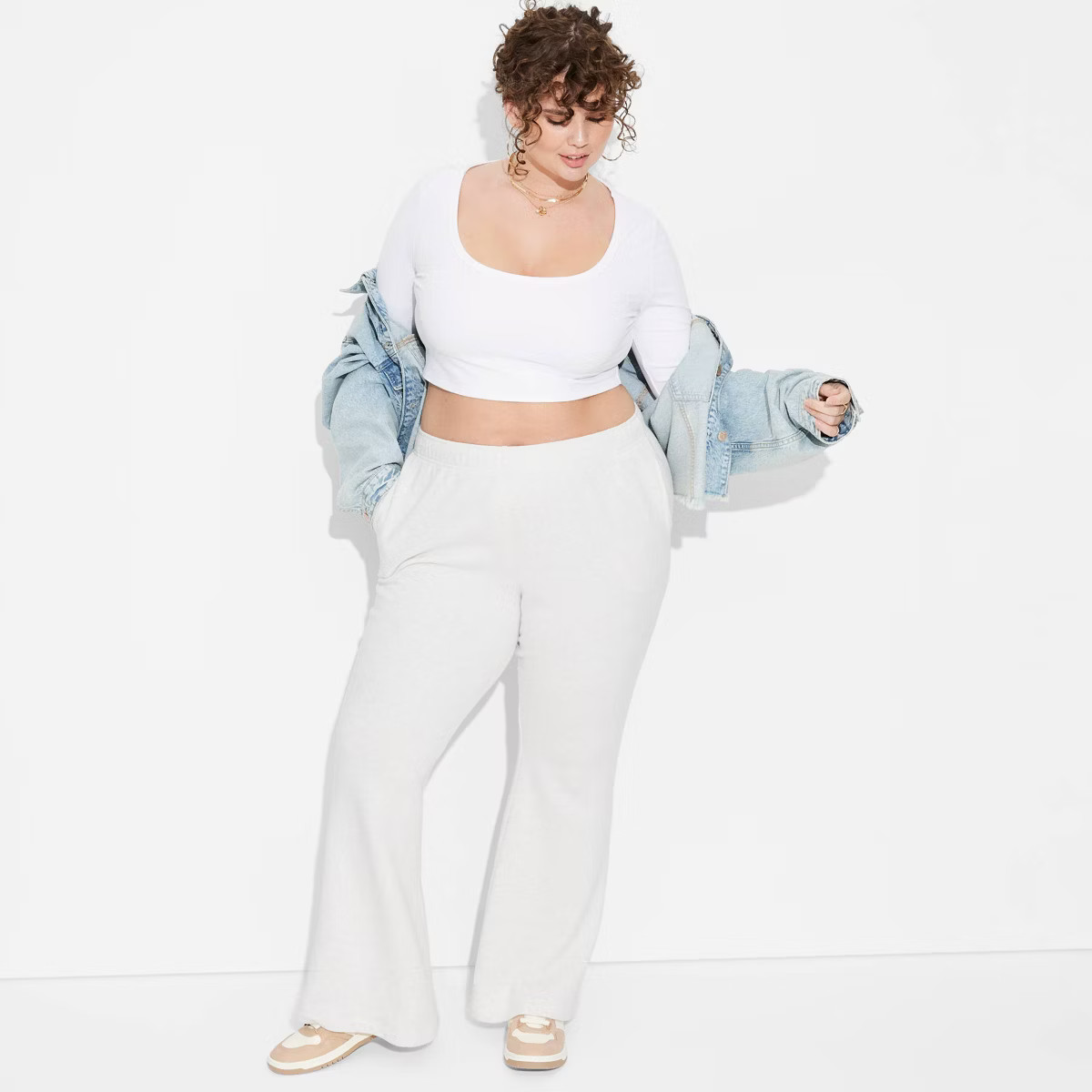 Women's High-Rise Flare Sweatpants - Wild Fable™ | Target