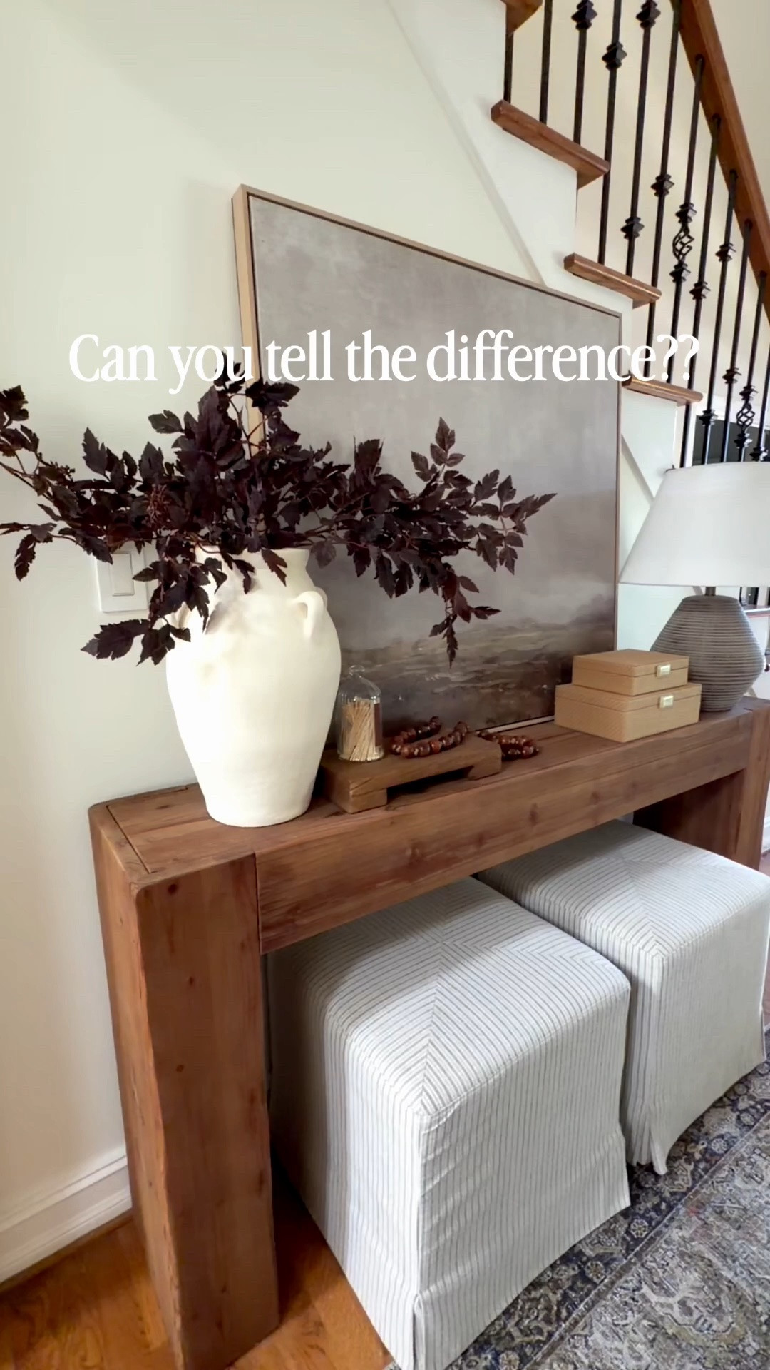 Can you tell the difference in these viral stems? Same number of stems used for each look and one is $28 per stem or you can get a very close lookalike for $18.99 that comes with 3 stems.

#LTKSeasonal #LTKHome