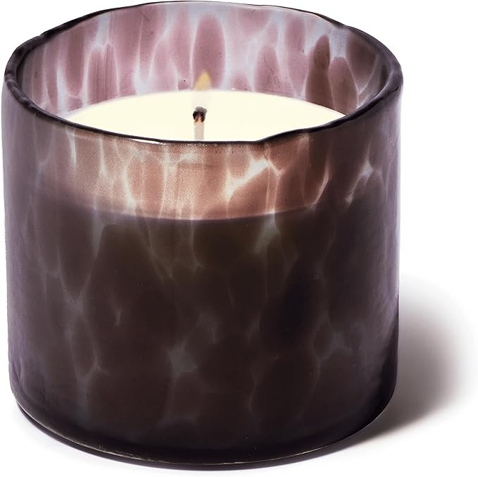 Paddywax Luxury Candles in Hand-Crafted Artisan Blown Glass Scented Luxe Candle, 8-Ounce, Linen &... | Amazon (US)
