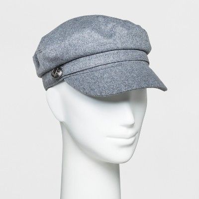 Women's Newsboy Hat - Universal Thread™ Heather Gray | Target