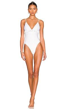 Tularosa Hazel One Piece in White from Revolve.com | Revolve Clothing (Global)