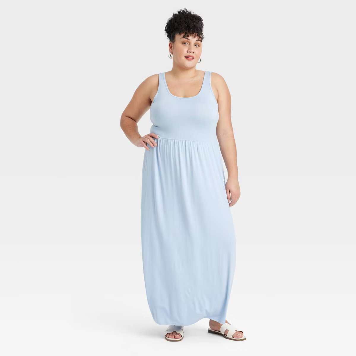 Women's Knit Maxi A-Line Dress - Ava & Viv™ | Target