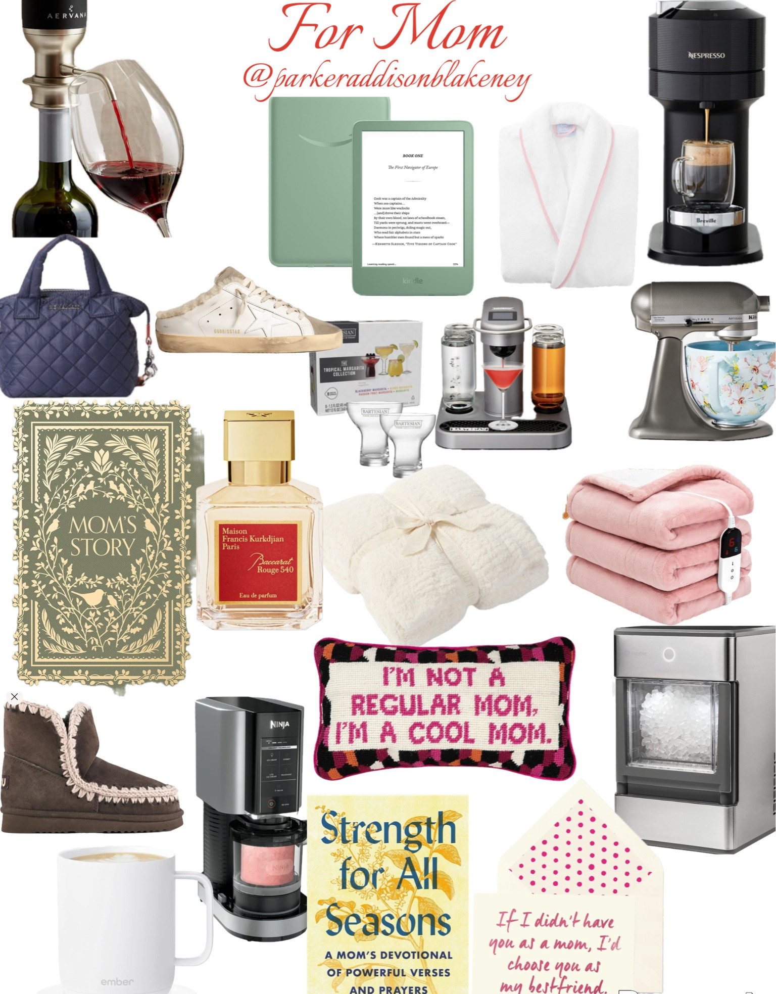 Christmas gift guide for moms!! 


Things it wouldn’t let me link:
-Aervana Electric Wine
Aerator

#LTKGiftGuide #LTKSaleAlert #LTKSeasonal