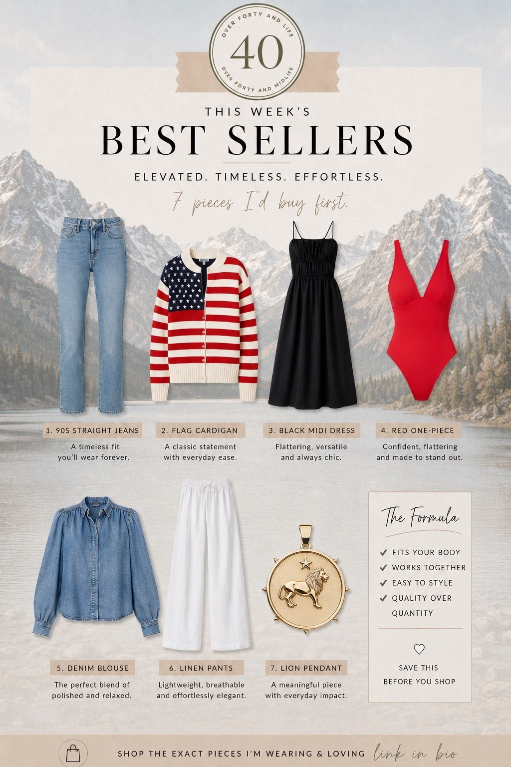 ✨Tap the bell, save and ❤️ for over 40 fashion, midlife style, midsize fashion and luxury looks for less. 

This week's best sellers

👑 Helping you look good, feel good.-Lindsey Denver   Check back daily for belly-friendly style, confidence, and Outfit Physics™.

#LTKOver40 #LTKMidsize #LTKPlusSize
