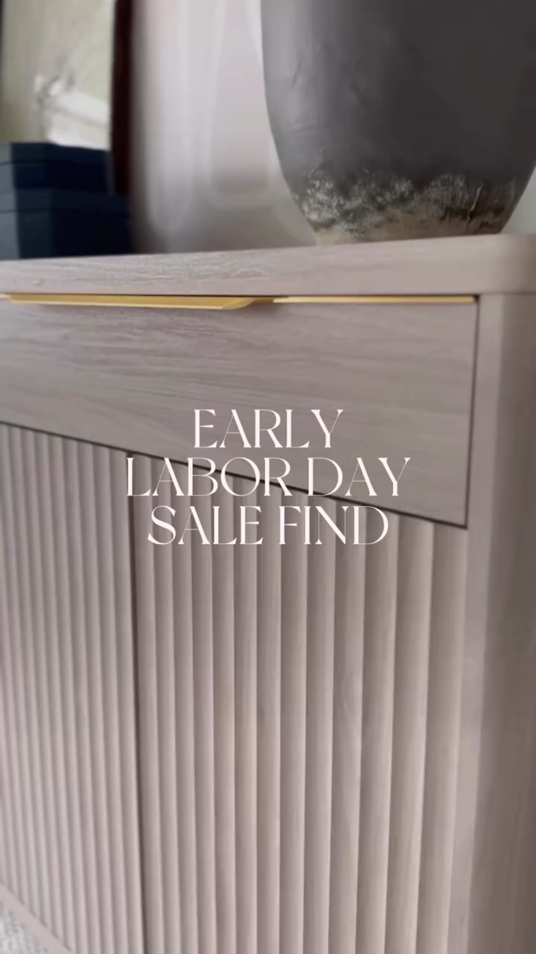 ON SALE! Right now is a great time to buy this fluted console. I love the wood tone and all the storage. The drawers are so handy and I love the push-close feature. 

#ltkhome #labordaysale #amazonhome #wayfairathome #livingroomdecor

#LTKHome #LTKSaleAlert